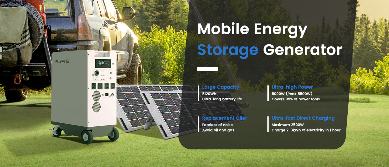 Mobile Energy Storage Generator Detail Pagae