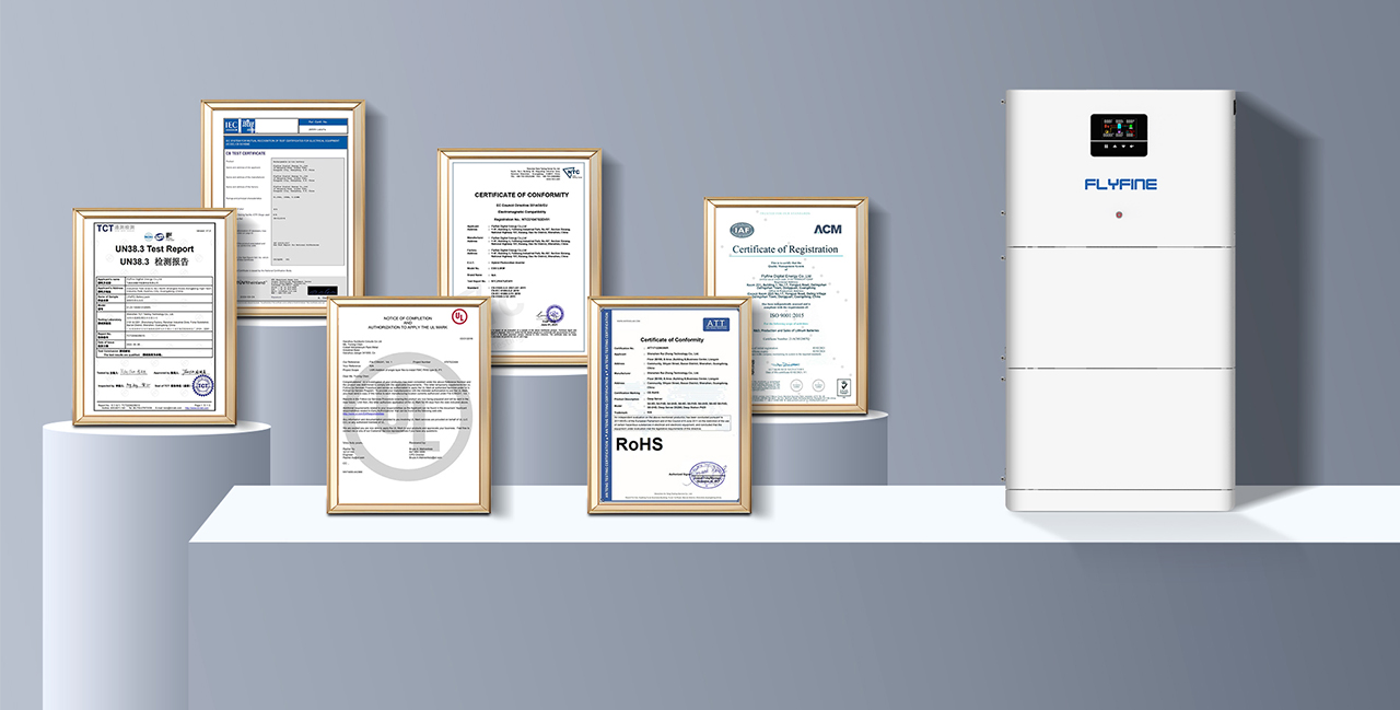 Single Phase Off Grid All In One ESS Certificate