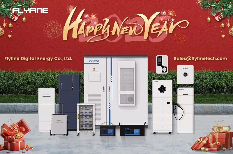 Flyfine Happy New Year banner