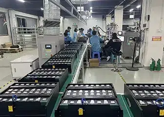 Lithium battery production line