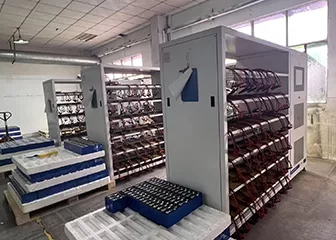 Lithium battery production process Cell sorting