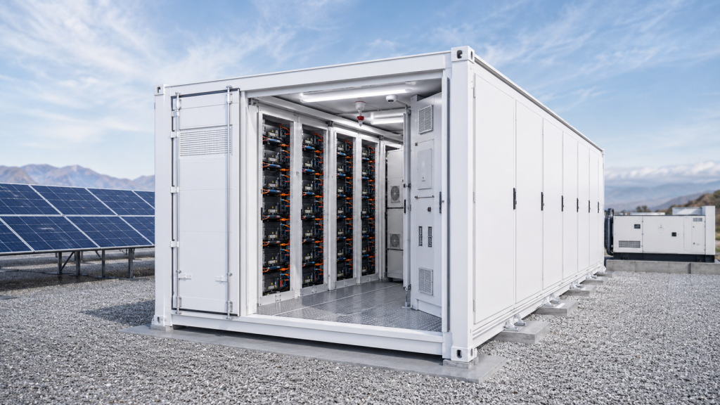 PV + ESS + Diesel Generator Microgrid Solution | FLYFINE