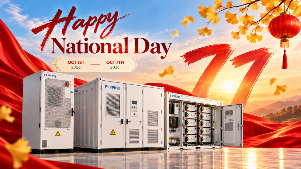 FLYFINE National Day Holiday Notice 2026