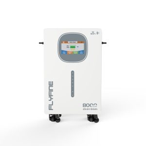 FLYFINE 24V 314Ah Wall-Mounted LiFePO4 Battery – 8.038kWh